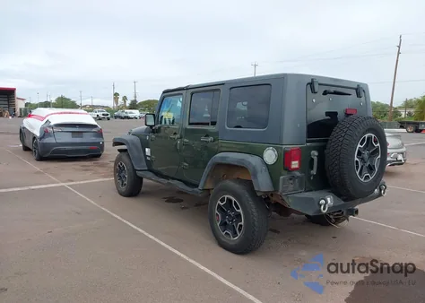2008 Jeep Wrangler Unlimited X from USA, damaged, VIN 1J4GA39158L510440